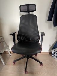 IKEA電腦椅 辦公椅 人體工學椅 Ergonomic Office Chair with Adjustable Armrests