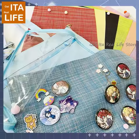 Italife Grid Slignment Itabag Plate Large Size Free Cut Decorative Backpack ItaBag Accessories Ita B