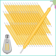 🖼️ 100pcs LED Filament Parts Hard Filament 38mm Light Lamp Filament