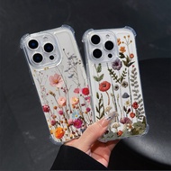Shockproof Luxury Flower Cellphone Case For OPPO Reno 14F 13F 13 12F 14 12 11 Pro 8T 5Z 8 PRO 7 7Z 5