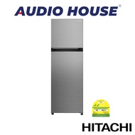 HITACHI HRTN5275MFXSG 257L 2 DOOR FRIDGE COLOUR: ELEGANT INOX ENERGY LABEL: 2 TICKS DIMENSION: W560xH1680xD635MM 1 YEAR WARRANTY BY HITACHI