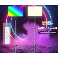 RGB Panel Light Photography video studio Light 6500k Lighting studio Light with Light Stand
