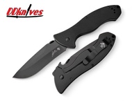 มีดพับ Kershaw Emerson CQC-9K Folding Knife Black Blade, Black G10 Handles (6045BLK)