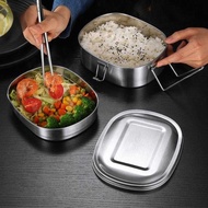 1CLICK2BUY Double Layer Stainless Steel Lunch Box 410 950ml - TR-95
