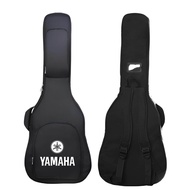 กระเป่าใส่กีตาร์ Yamaha ถุงกีตาร์พื้นบ้าน41นิ้วหนากระเป๋ากีตาร์อะคูสติกกระเป่าใส่กีตาร์ LL16กันน้ำ