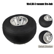 Wheels Beach Car Accessories Drift Wheel 10X4.50-5 Kart Tire Highway Hub Front Wheels