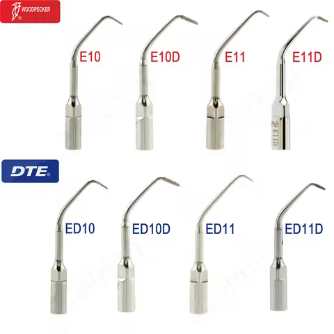 Woodpecker DTE Dental Ultrasonic Scaler Tips Dentistry Ultrasound Scaling Tip Fit EMS SATELEC NSK De
