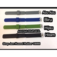Plain Rubber Strap 18mm || 18mm watch strap