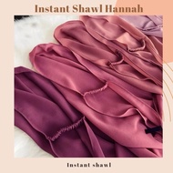 Shawl instant, shawl malas Elastic Shawl (elastic band) - instant chiffon shawl getah