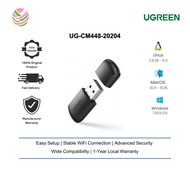 UGREEN USB-A WIFI ADAPTER CM448 AC650 DUAL BAND WIRELESS DONGLE WITH LED INDICATOR (UG-CM448-20204)