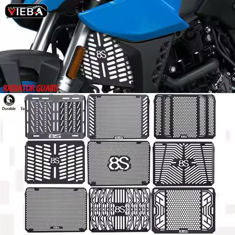 2026 Motorcycle Aluminium Radiator Guard Cover Oil Cooler Cover Protection For SUZUKI GSX-8S GSX 8S 