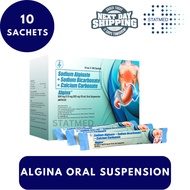 Algina Oral Suspension Antacid Sachet l 5 & 10 Sachets