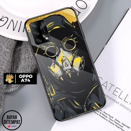 CASE OPPO A74 4G - Casing OPPO A74 4G Terbaru AERO CASE [ Mask ] Silikon OPPO A74 4G - Case Hp - Cas