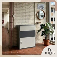 NestHome Selven Parcel Drop box Waterproof Anti-Theft Key Lock Locker