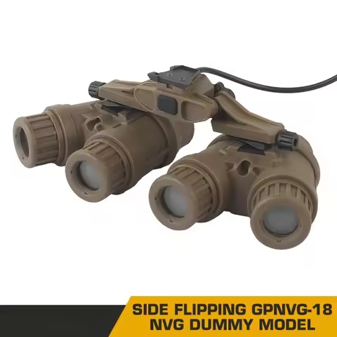 GPNVG-18 NVG Dummy Model Side Flipping Version Tactical FAST Helmet Four-Tube Night Vision Goggle Si
