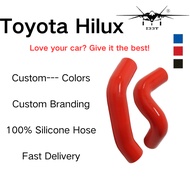 I33T Silicone Radiator Hose Silicone Pipe For Toyota Hilux REVO 2.4 2.8 1GD 2GD 2015-2024 1GD-FTV 2G