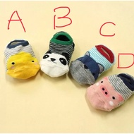 ((0-2 Years Old, 2-4 Old) Animal Style Cartoon Baby Cute Children's Socks Warm Sailing Weather Rainy