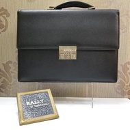 Bally Original Men's Office Bag Tas Kantor Pria Z.NARAS.OO Black