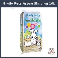 GUN PET Emily Pets Aspen Wood Shaving 10L Flakes Flake Hamster Bedding Bath Habuk Kayu Hamster 宠物仓鼠木