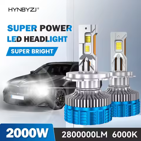 H7 LED Headlight 2800000LM LED Canbus Car Lamps 2000W H1 H4 H11 H8 9005 9006 9007 9008 9012 Fog Lamp