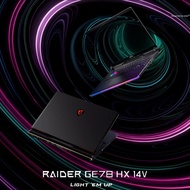 [ Baru] Laptop Notebook Msi Raider Ge78 Hx 14V I9-14900Hx 32Gb Ram 2Tb