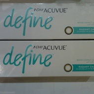 Acuvue 1 Daily Color Contact Lenses Define Radiant Charm (Grey Yellow Honey)