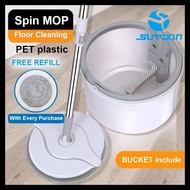 Latest!! Sunxin - Spin Mop 2113 / Mop / Super Mop / Floor Mop With Bucket
