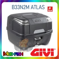 GIVI B33 B33N2M ATLAS MONOLOCK HARD BAG | BOX (BLACK)