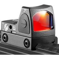 Red Dot Sight, Tactical 20mm Red Dot Sight 3 MOA Pistol Scope Adjustable Brightness with Glock Mount