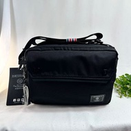 新品上市 BESIDE-U 側背包 耐用尼龍材質格層多BAPM2007-100 黑色$2880