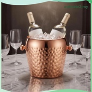 [CuticateddMY] 304 Stainless Steel Ice Container Two Handles Stainless Steel Ice Container