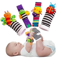 Baby Rattle Socks Toys 3-6 to 12 Months Girls Boys Learning Toys