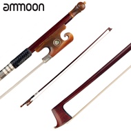 [ammoon]Pernambuco 4/4 Full Size Violin Fiddle Bow Well Balanced Horn Style