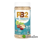 ready stock🍀 EXP 12/2026, B2 Foods Pre + Probiotic Peanut Powder, 6.5 oz (184 g)