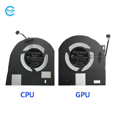 New Original Laptop CPU GPU Cooling Fan For DELL Precision 7530 M7530 7540 P74F