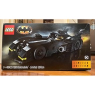 40433 Lego 1989 batmobile-limited edition