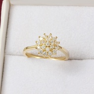 14K Gold 1.5 Carats Diamond Ring for Women Luxury Engagement Bizuteria Anillos Gemstone 14K Yellow Gold Diamond Wedding Ring Box