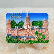 Fridge Magnet Fridge Magnet Souvenir from Cambodian, Angkor Wat