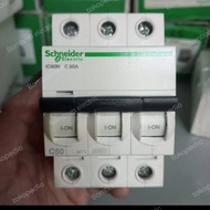 mcb 50a 3p ic60n Schneider original