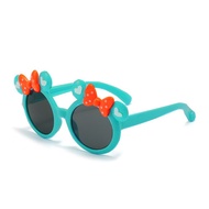 Kacamata Anak Perempuan Bentuk Telinga Mouse KCA002 Hitam Motif Kartun Lucu Kaca mata Anti UV