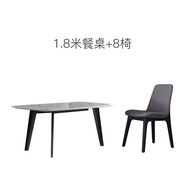 Stock up 5-20 days SH Furniture solid wood marble dining table small dining table chair combination