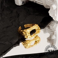AIFEI JEWELRY Adjustable Ring Cincin Accessories Silver Perak Original Women Korean Perempuan Original Gold 925 Irregular 純銀戒指 Sterling For R676