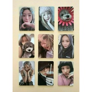 SNSD Girls' Generation TAEYEON The 3rd Album INVU Official Photocard Photo Card.