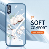 YBD For Samsung Galaxy A50 A50S A30S A307 A03S A02S M02S A025 A307 Phone Case INS White Kapok and Or