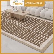 Myna | Non-Slip Luxurious Safety Traditional Oriental Bedroom Rugs Washable Living Room Carpet 高级地毯