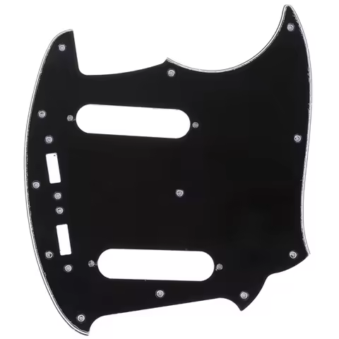Musiclily Pro 12-Hole Guitar Pickguard for MIJ Fender Japan Mustang