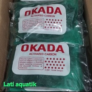 Okada active Charcoal 1 Kg Media Filter carbon active aquarium pond