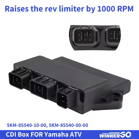 12V CDI Box Unit for Yamaha Grizzly 660 YFM660F YFM660FG YFM660FA 600cc ATVs Parts 5KM-85540-10-00 5