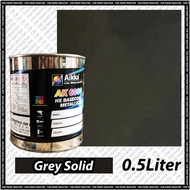 Grey Solid Metallic Crystal Paint Aikka CW 2K Paint 0.5L - 1Liter DIY Cat Aerosol Spray Bottle Ki