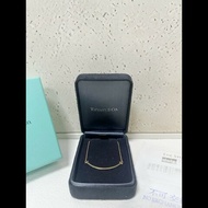 Tiffany 18k smile necklace